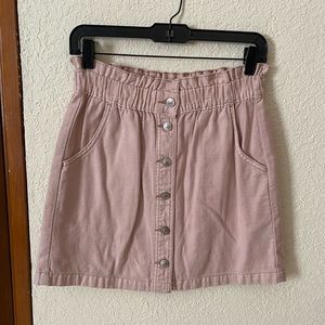 American Eagle Outfitters Pink  Mini Skirt Size 6